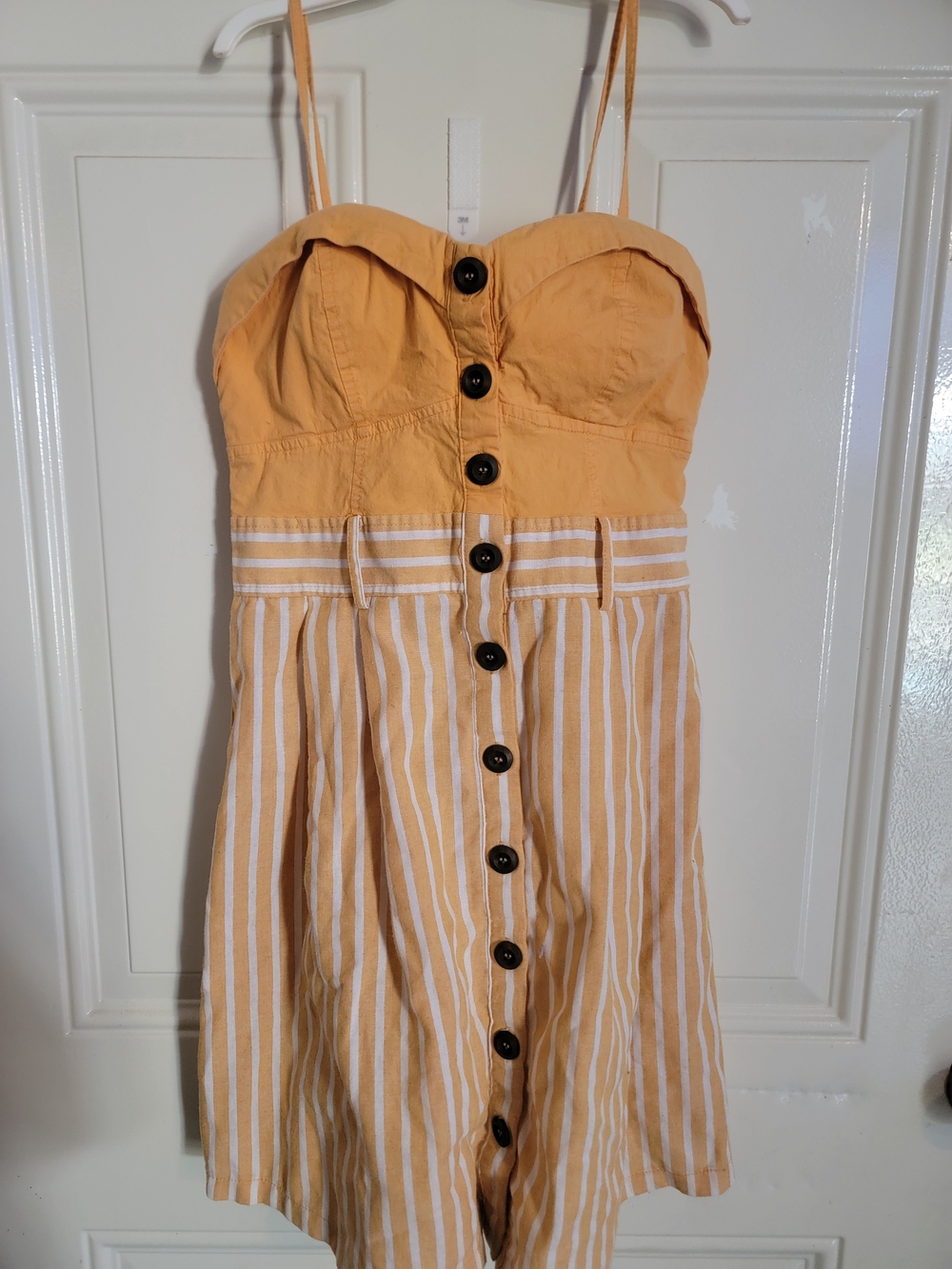 Orange Summer Mini Dress